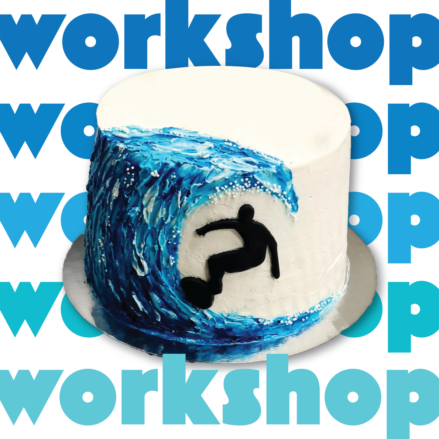 Surfer Cake Decorating Workshop - 9/21/23