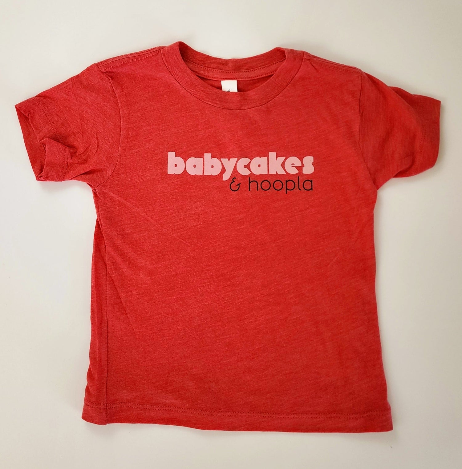 baby cakes and hoopla toddler t-shirt from Cake Hoopla