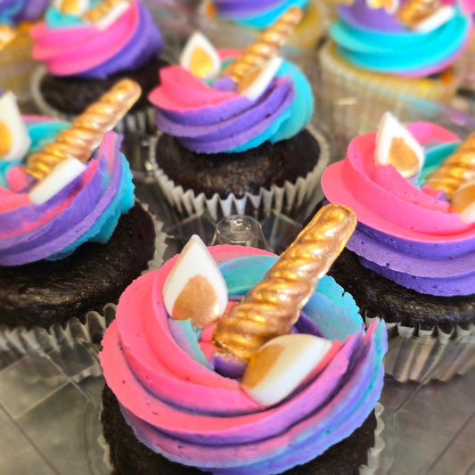 Ready-to-Serve Unicorn Dream Cupcakes - Pickup @ Cake Hoopla