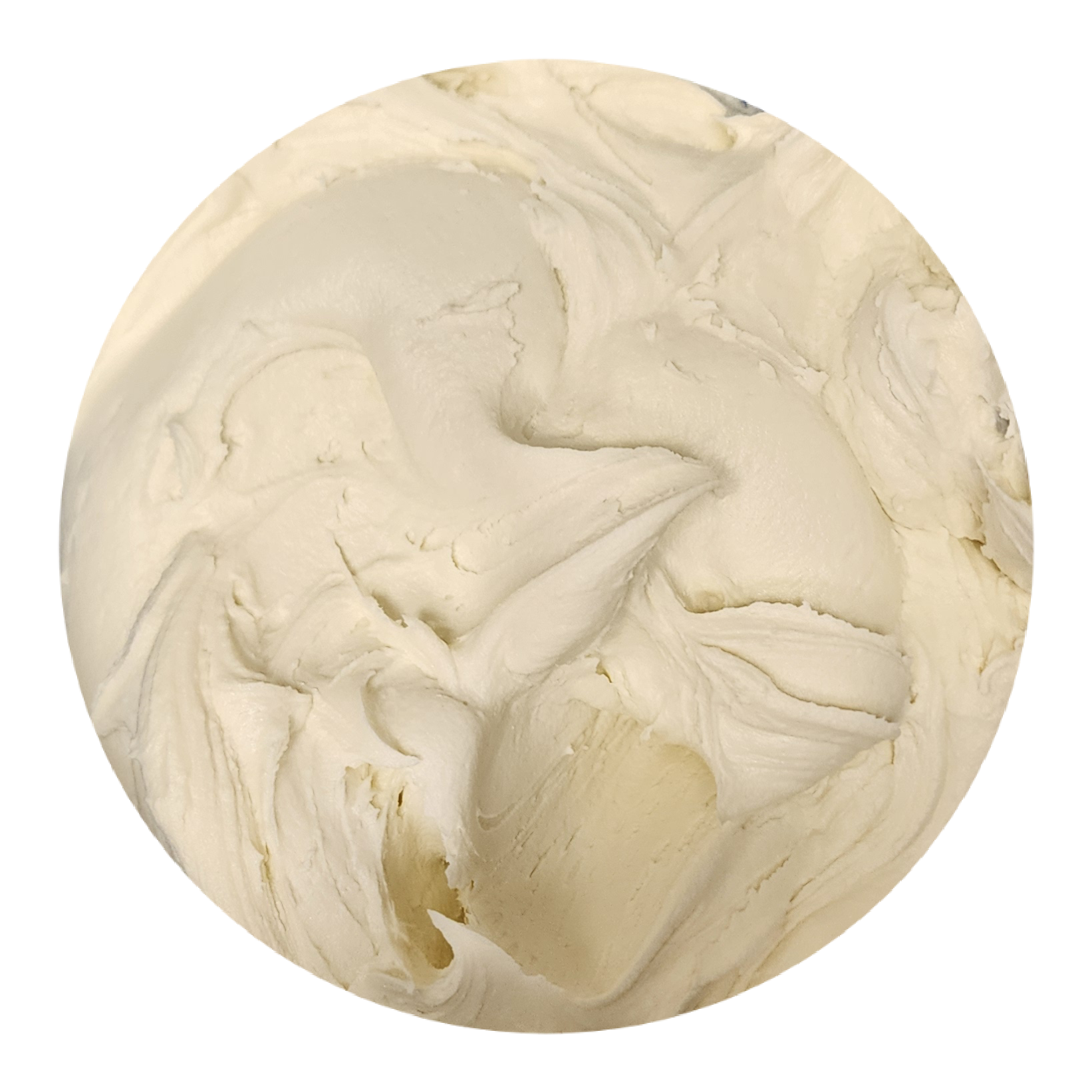 Smooth, uncolored vanilla buttercream frosting by Cake Hoopla, ready to be spread on desserts or colored for a customized look.