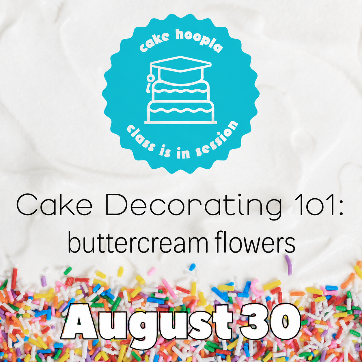 Cake Decorating 101: Easy Buttercream Flowers | Beginner Cake Decorating Class