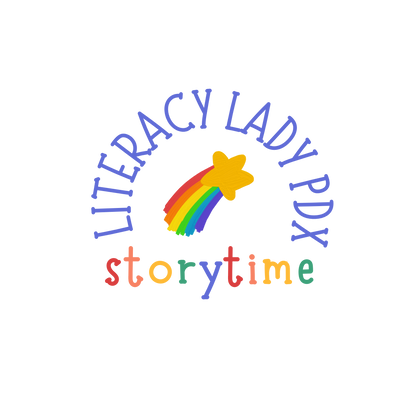 logo for Literacy Lady PDX