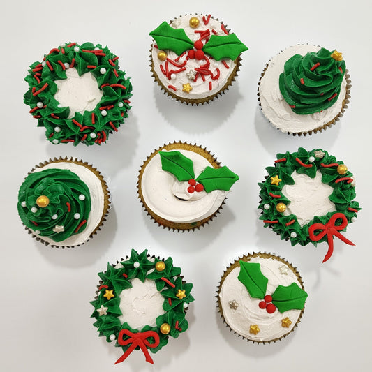 Holly-Daze Cupcake Kit - Open Studio Time